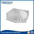 Hochwertiger Ventech Supply Swirl Diffusor für die Ventilation